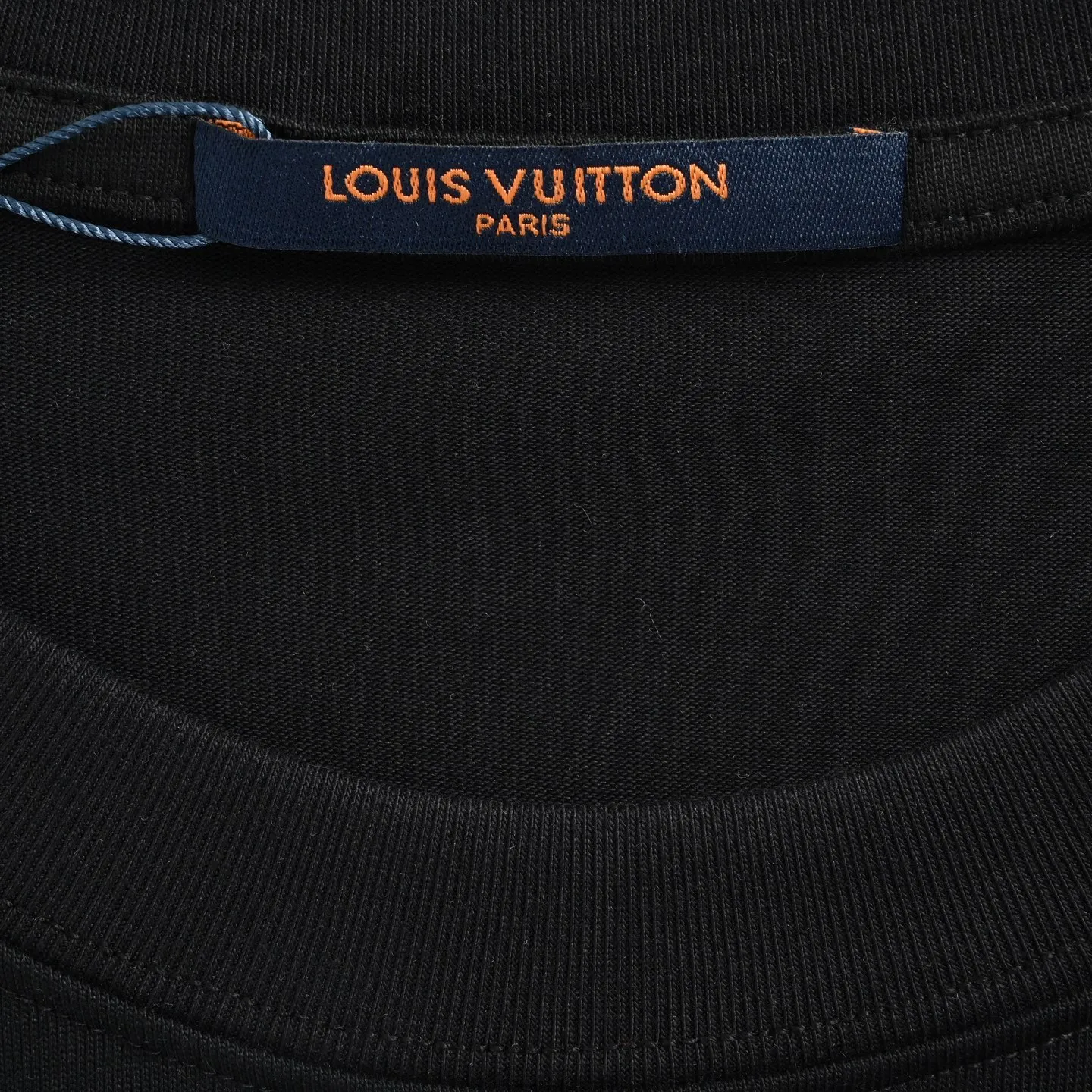 Louis Vuitton/Louis Vuitton front and rear leather letter short sleeves